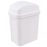 Hommp 2 Gallon White Plastic Swing-lid Small Waste Basket Trash Can. Fixed Price $29.40.