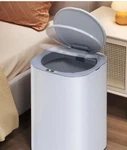 Joybos Bathroom Trash Can Automatic Motion Sensor Garbage White Gray. Fixed Price $36.99.