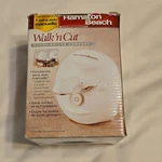 New Hamilton Beach Walk 'n Cut Electric Can Opener Hand Free Rechargeable. Fixed Price $34.99.