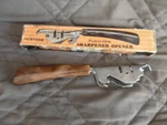 Rare Antique Hostess Combination Bottle Opener And Knife Sharpener W/box. Fixed Price $19.99.