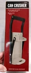 Can Crusher Heavy Gge Steel, Cushion Handle, Built-in Bottle Opener Cal-hawk New. Fixed Price $19.59.