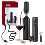 Circle Joy Electric Wine Opener - Automatic Cordless Corkscrew. Fixed Price $39.39.