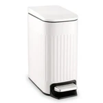 Trashaid Slim Bathroom Trash Can With Lid Soft Close, 6 Liter/1.6 White. Fixed Price $29.98.