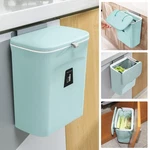 Tiyafuro 2.4 Gallon Kitchen Compost Bin For Counter Top Or Under Sink, Blue. Fixed Price $26.88.