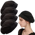 4 Pack Chefs Hat Adjustable Kitchen Cooking Cap Food Service Hair Nets .... Fixed Price $14.95.