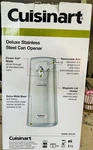 New Cuisinart Power Cut Sco-60 Deluxe Stainless Steel Electric Can Opener Nos. Fixed Price $48.00.