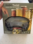 Robo Twist Electric Hands-free Jar Opener. Fixed Price $11.00.
