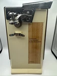 Vintage Jc Penny Brown Can Opener W/ Knife Sharpener Mcm Jcpenney. Fixed Price $30.00.