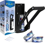 16oz Can Crusher Wall Mounted Heavy Duty With Built-in Bottle Opener Aluminum. Fixed Price $28.48.