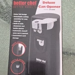 Better Chef Im-836b Electric Can Opener Black Knife Sharpener Bottle. Fixed Price $11.00.