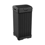 Keter Baltimore Resin 38 Gallon Outdoor Kitchen Trash Can With Lid And Drip T.... Fixed Price $122.80.
