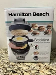 Hamilton Beach Breakfast Sandwich Maker Timer Nonstick Dishwasher Safe. Fixed Price $15.00.