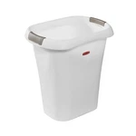 Rubbermaid Open Top Trash Can, 5.3-gallon, White Plastic Wastebasket/g. Fixed Price $44.49.