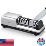 Reemix Electric Knife Sharpener 4-stage Sharpening Repair Coarse Medium Fine. Fixed Price $74.00.