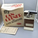 Dazey Electric Can Opener / Knife Sharpener Vintage 1976 Wood Grain Beige. Fixed Price $199.96.