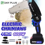 4" Portable Electric Mini Chainsaw Cordless Wood Cutter W/ Battery Operated Saw. Fixed Price $29.20.