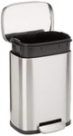 Amazon Basics Smudge Resistant Rectangular Mini, 5l/1.32 Gal, Satin Nickel. Fixed Price $45.99.