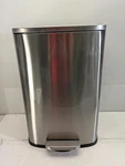 Qualiazero 50l / 13.2 Gal Stainless Kitchen Rectangular Step Garbage Can -dented. Fixed Price $64.99.