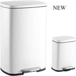 Happimess Hpm1006c Connor Rectangular Trash Can, 50 Liters, New. Fixed Price $96.00.