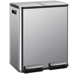 Trash Can 2 8 Gallon Stainless Steel Soft Close Foot Pedal Dumos Kitchen Garbage. Fixed Price $154.99.