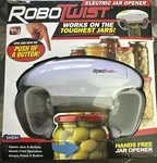 Emson Inc. Robo Twist 1014 Electric Jar Opener - White. Fixed Price $15.20.
