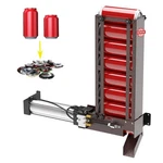 Atiny Pneumatic Can Crusher, Air Power Crusher Wall Mounted With Hopper, .... Fixed Price $124.99.