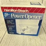 Vintage Hamilton Beach 76400 Power Opener Under Cabinet Can Bottle & Bag - Nib. Fixed Price $35.00.