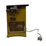 Vtg Sears Electric Can Opener Knife Sharpener Harvest Yellow Countertop Retro 70. Fixed Price $52.98.