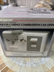 Eastern Electric Under The Cabinet Combination Can Opener Space Maker New C-601g. Fixed Price $65.00.