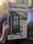 Hamilton Beach Smooth Edge Can Opener 76607 W/ Scissors New. Fixed Price $39.99.