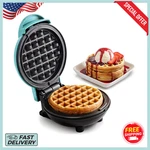 Commercial Electric Non-stick Belgian Waffle Maker Iron For Breakfast Sandwiches. Fixed Price $17.99.