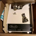 Vintage Rival Model 753 Can Opener White New In Box 1968 Nos. Fixed Price $120.00.
