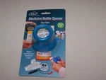 Jokari Medicine Bottle Cap Opener W/ 4x Magnifier To Read Labels Nip. Fixed Price $15.00.