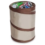 Smart Design Spiral Pop Up Trash Bin With Open 9.5 X 13 Inches, Beige. Fixed Price $16.99.