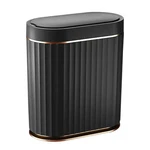 Elpheco Black Bathroom Trash Can With Lid 2 Gallon Sensor Bin, Automati.... Fixed Price $43.35.