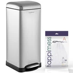 Happimess Hpm1007d Betty Retro 8 Gallon Step Open Trash Can Chrome. Fixed Price $124.99.
