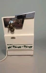 Vintage Rival Electric Can Opener Model 781 White Green Ivy 781-6. Fixed Price $14.99.