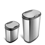 Ninestars Two-piece Automatic Trash Can Combo Set, 13 Gal (50l) & 3 (12l).... Fixed Price $168.05.