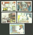 Restaurant Food Service Industry Chefs 1960s Belgian Chocolate Collector Cards. Fixed Price $9.95.