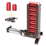 Pneumatic Can Crusher, Air Power Crusher Wall Mounted With Hopper, Soda B.... Fixed Price $114.08.