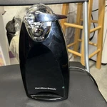 Hamilton Beach 76380z Classic Chrome Can Opener Black Knife Sharpener. Fixed Price $14.55.