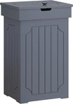 Farmhouse Trash Can Cabinet 13 Gal Dog Proof Bin Kitchen Bedroom Grey Wood. Fixed Price $115.22.
