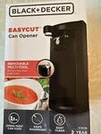 Black And Decker Easy Cut Electric Can Opener Model Ec500b Nib. Fixed Price $15.50.