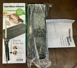 Hamilton Beach Electric Knife Set - 74275z 8in Kitchen Blade/5in Utility Blade. Fixed Price $14.99.