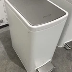 Kohler 6 L Stainless Trash Cans - White, Pack Of 2 (k-20940-st). Fixed Price $30.00.