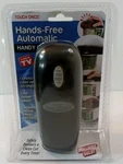 Hands-free Automatic Handy Black Can Opener New As Seen On Tv. Fixed Price $12.44.