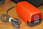 Mid-century Mod Orange Vintage Panasonic Electric Pencil Sharpener Model Kp-88a. Fixed Price $49.92.