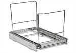 Holdn Storage Pull-out Cabinet Trash Can Organizer, Fits 9 Gal/35 Qt Bins. Fixed Price $41.19.