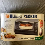 Black & Decker Under Cabinet Toast-r-oven Broil Space Saver Tro355 Chrome/white. Fixed Price $229.95.