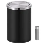 Mbillion 4 Gal / 15l Small Stainless Steel Trash Can W/ Swing Lid, Mini Bin. Fixed Price $74.98.